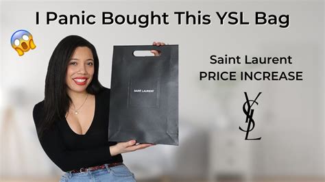 ysl price increase